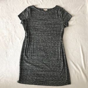 LOFT Heather grey T-shirt dress